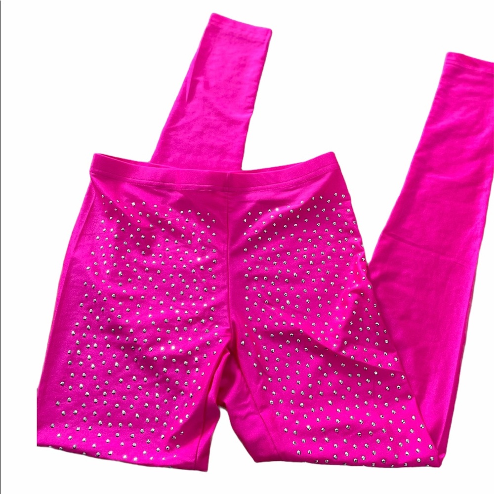 Rhinestone leggings